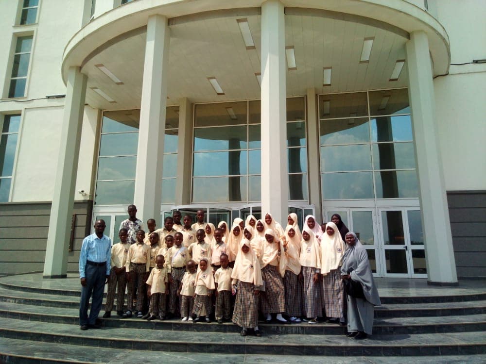 GKA students on excursion
