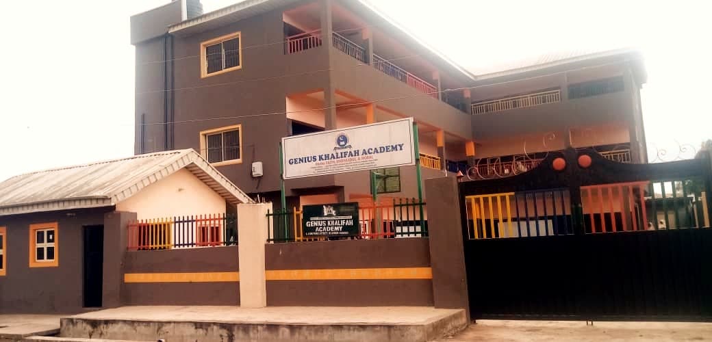 School building front view